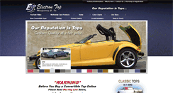 Desktop Screenshot of electrontop.com